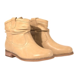 Schöne Stiefel 7376 Beige 1