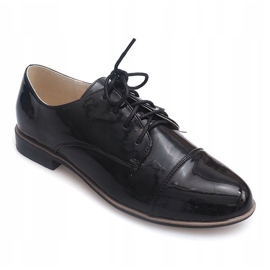 Damen Schnürschuhe C760JE Schwarz 1