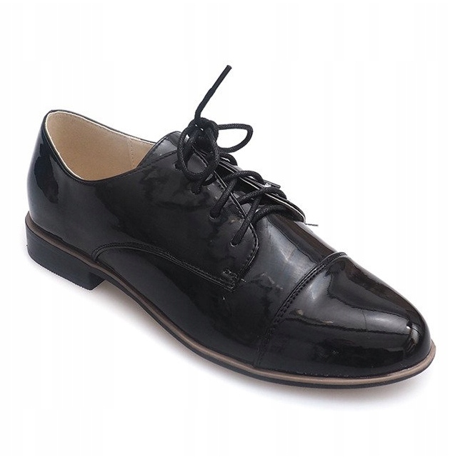 Damen Schnürschuhe C760JE Schwarz 1