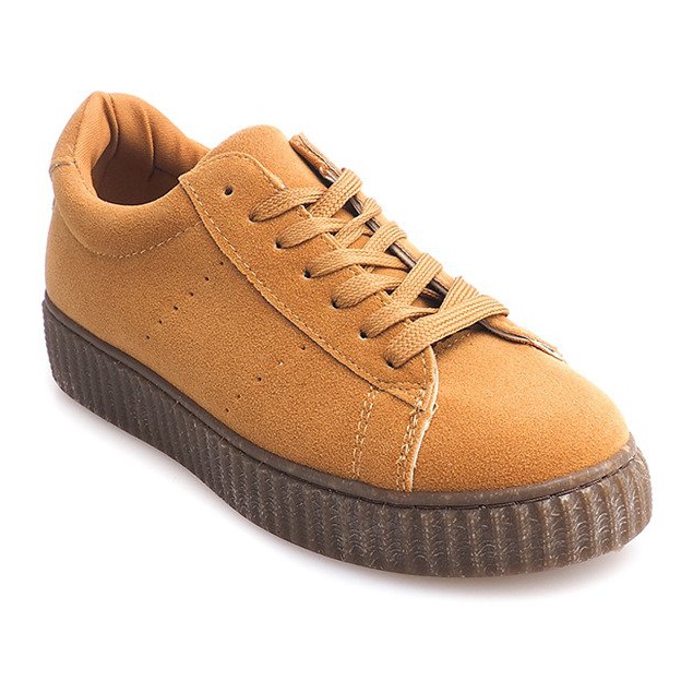 Creepers Boots auf der T5020 Camel Platform braun 1