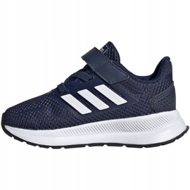 Adidas Runfalcon I Jr EG6153 Schuhe weiß marineblau 2