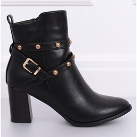 Schwarze Stiefel mit hohen Absätzen 7968-GA Schwarz 2