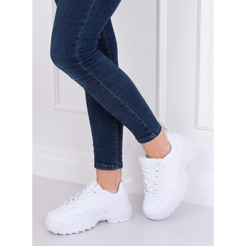 Weiße DSC81-2 Weiße Sportschuhe 2