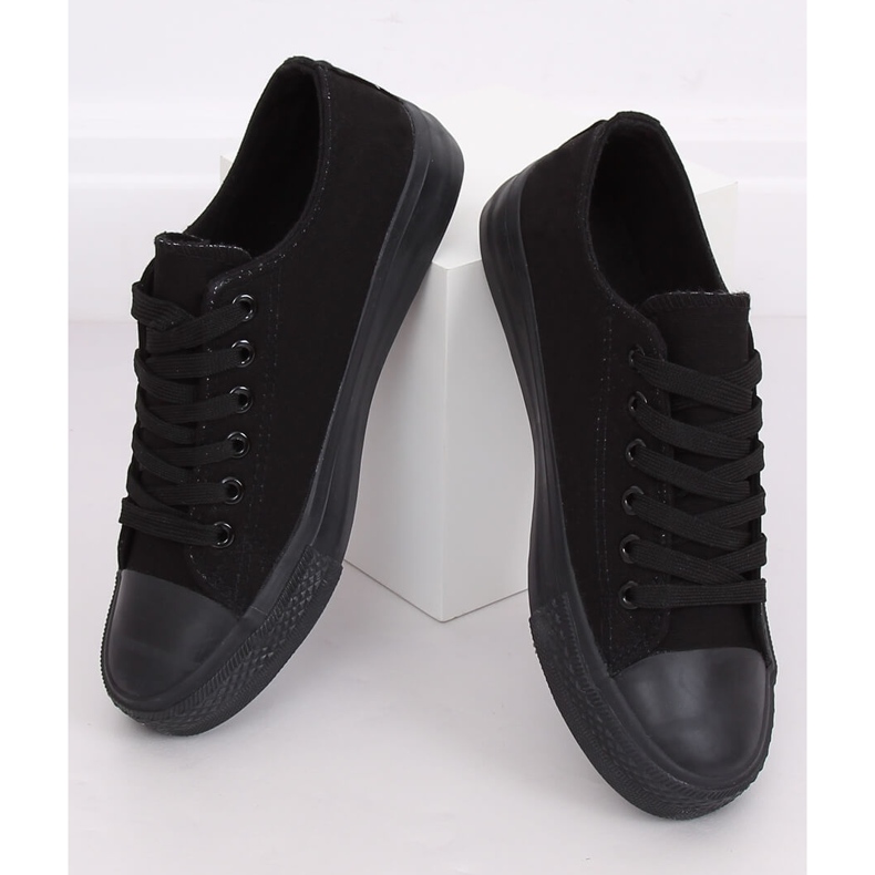 Schwarze Damen-Sneaker PQ-22 Black 2