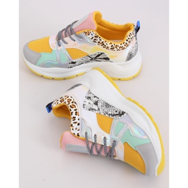 NB317P Gelbe Sportschuhe mehrfarbig 1