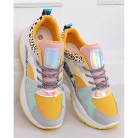 NB317P Gelbe Sportschuhe mehrfarbig 2