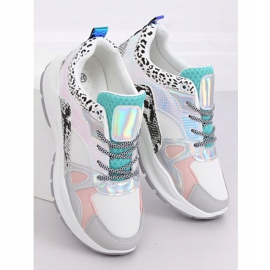 NB317P Weiße Sportschuhe mehrfarbig 2