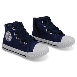 High-Top-Kindersneaker Y1312 Marineblau 1