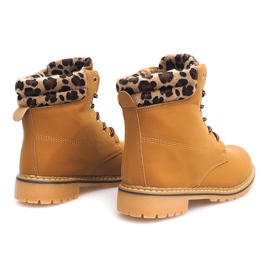 Herbstliche Holzfallenfänger 1-16 YELL / LEO braun gelb 1