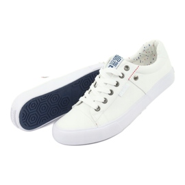 Big Star Herren Sneaker, weiß gebunden 174097 4