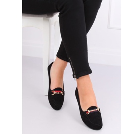 Schwarze Damen Slipper B2027 Schwarz 2