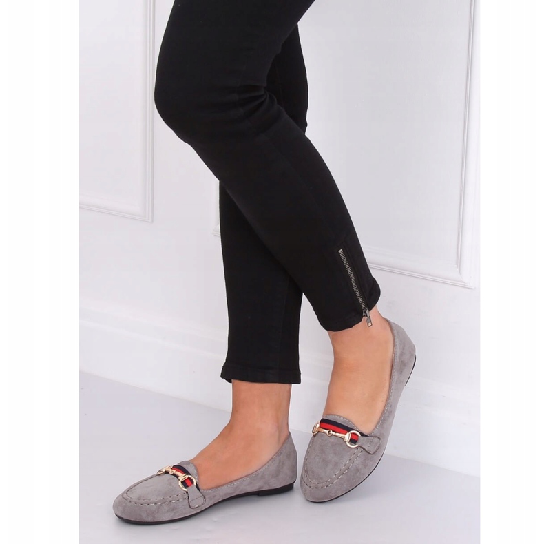 Grau Damen Slipper B2027 Grau 1