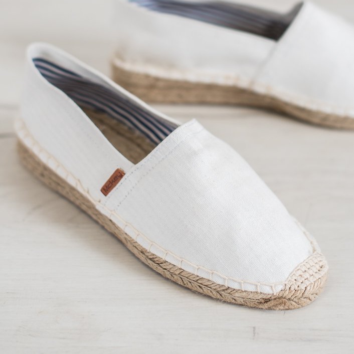 Bestelle Weiße Espadrilles 1