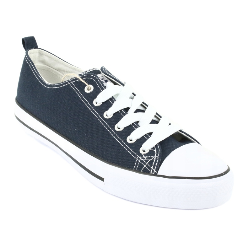 American Club LH06 Navy Blue Sneakers weiß navy blau 1