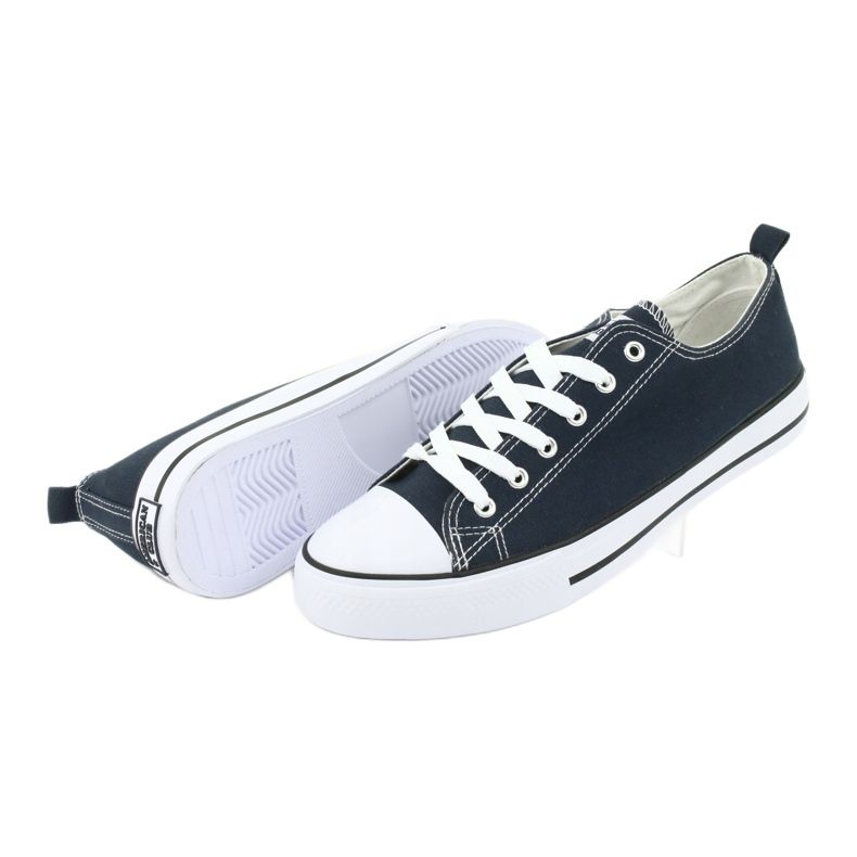 American Club LH06 Navy Blue Sneakers weiß navy blau 5