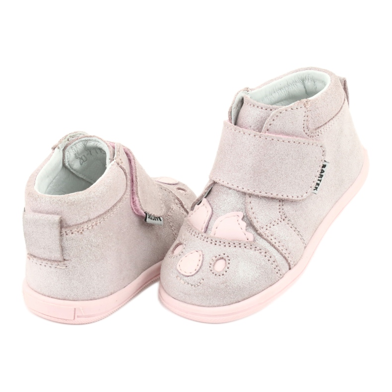 Klettschuhe Koala Bartek 71150 rosa grau 4