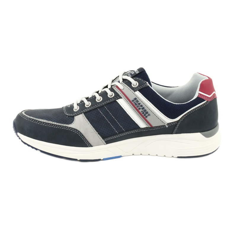 ADI American Club RH07 Sportschuhe rot navy blau grau 2