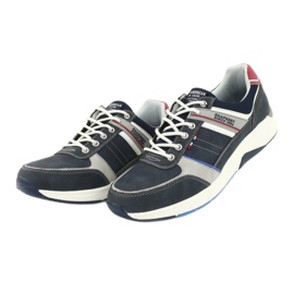 ADI American Club RH07 Sportschuhe rot marineblau grau 3
