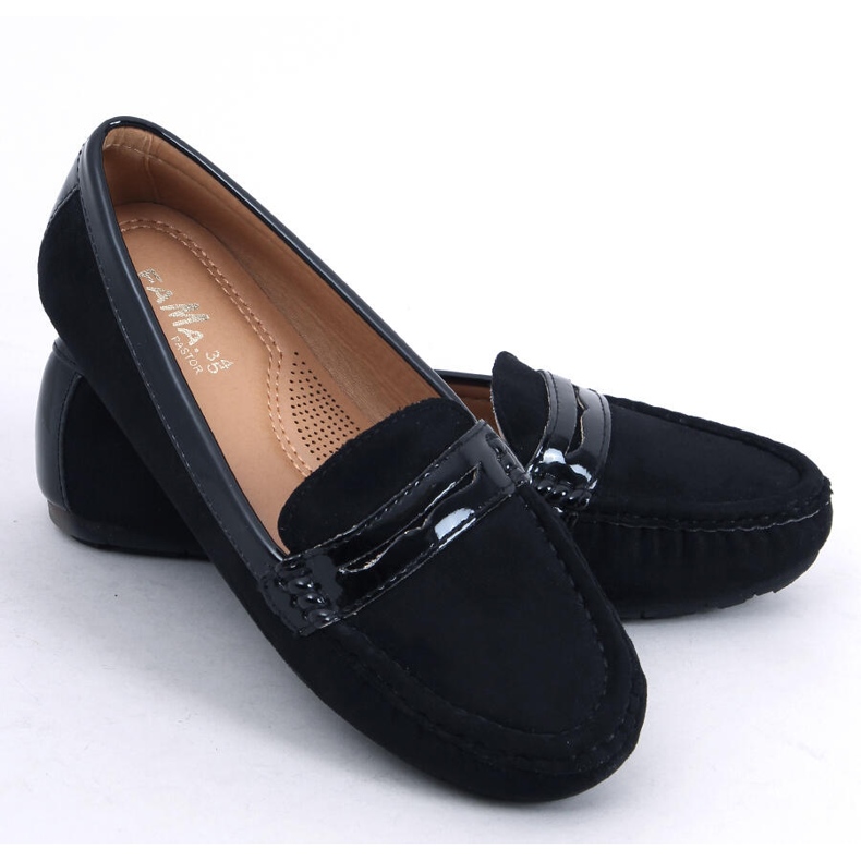 Schwarze Damen Slipper FM2958-3 Schwarz 2