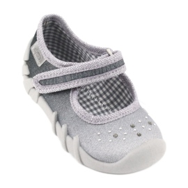 Befado Kinderschuhe 109P185 grau 1