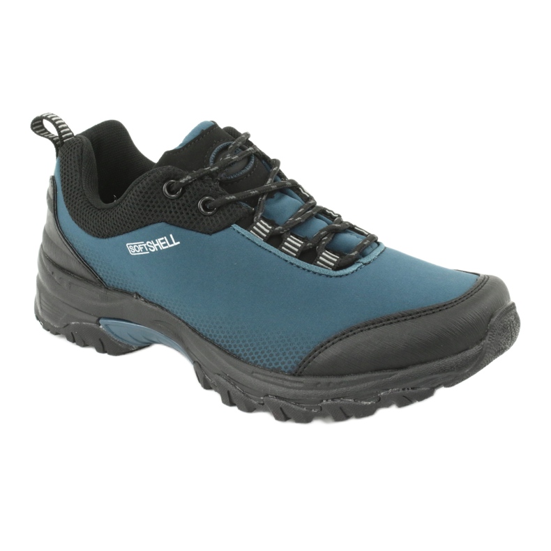 American Club WT06 blaue Softshell-Schuhe schwarz 1