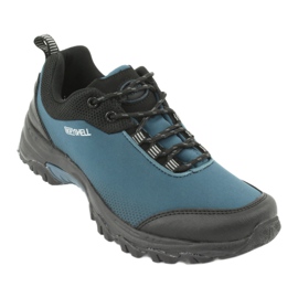 American Club WT06 blaue Softshell-Schuhe schwarz 2