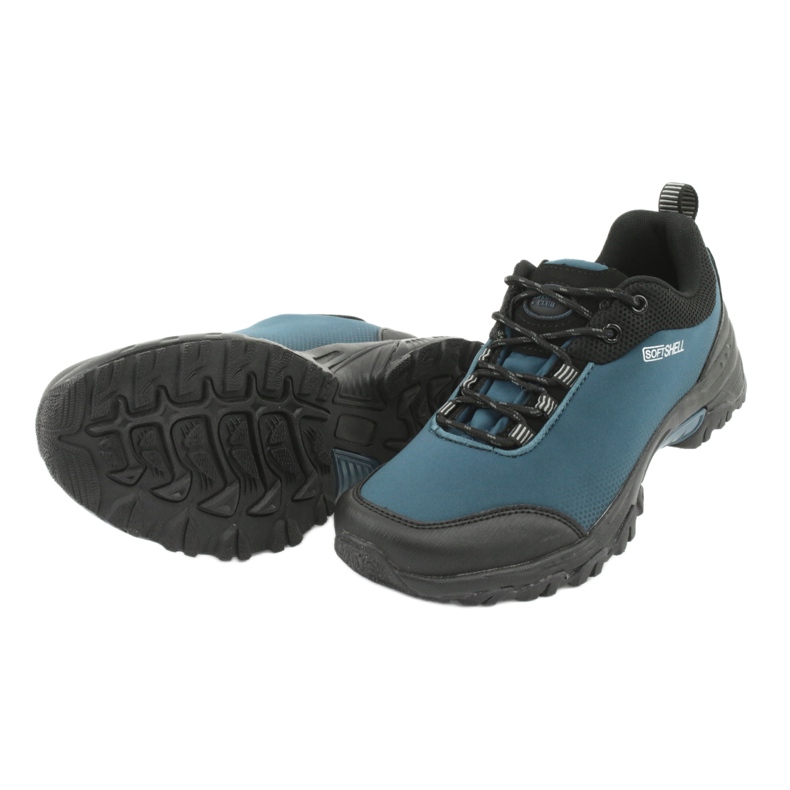 American Club WT06 blaue Softshell-Schuhe schwarz 6
