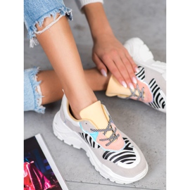 SHELOVET Mode-Turnschuhe mehrfarbig 2