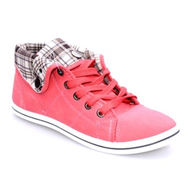 Hohe Turnschuhe konvertieren DD52 Pfirsich gelb 2