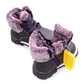 Kinder lila Stiefel violett 1