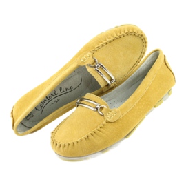 Loafer aus Veloursleder Filippo DP 1202 gelb 6