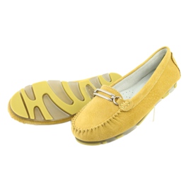 Loafer aus Veloursleder Filippo DP 1202 gelb 5