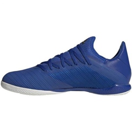 Adidas X 19.3 In M EG7154 Fußballschuhe blau blau 2
