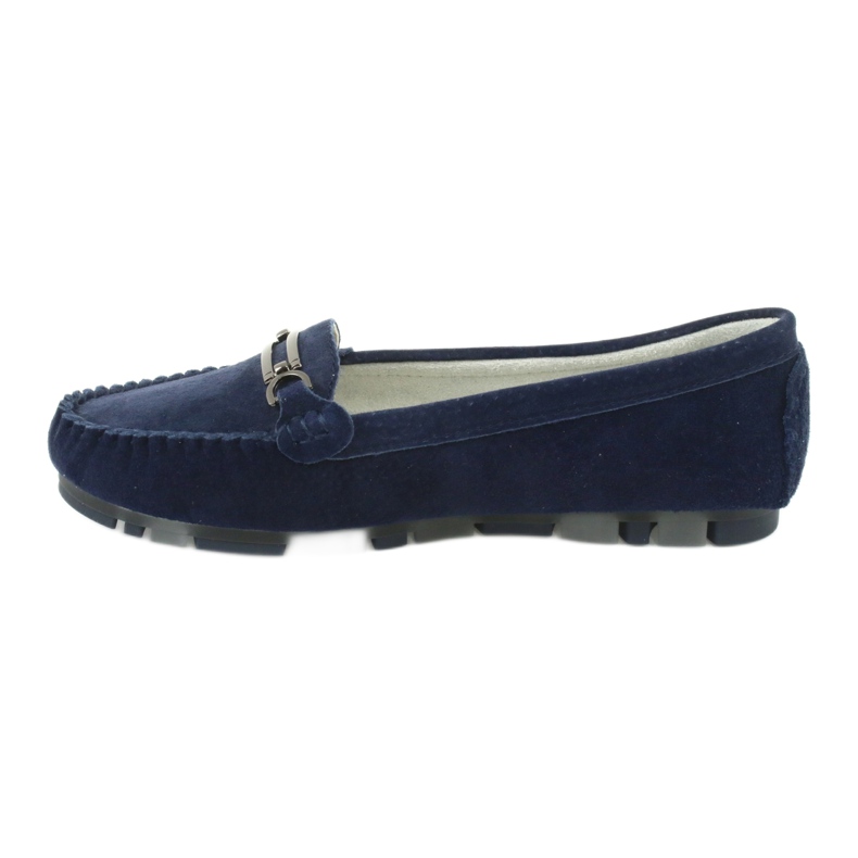 Loafer aus Veloursleder Filippo DP 1202 blau 2