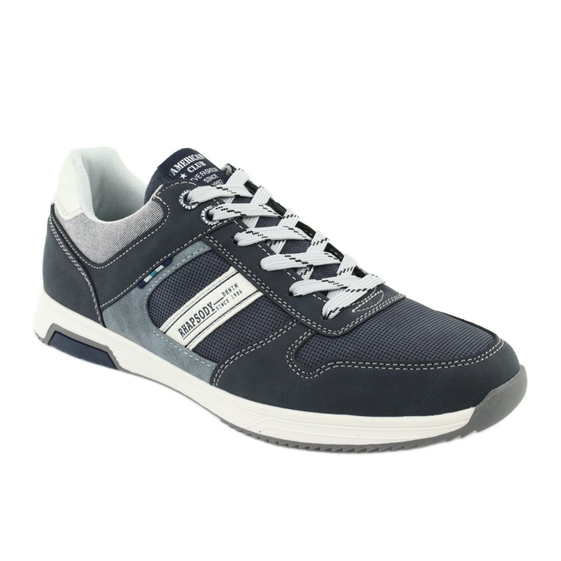 ADI American Club RH01 Herren Sportschuhe navy blau blau grau 1