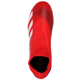 Adidas Predator 20.3 Ll Fg Jr EF1907 Fußballschuhe rot rot 1