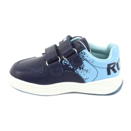 American Club GC18 Sportschuhe mit Klettverschluss marineblau blau 2