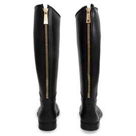 Hohe Reitstiefel Italy 659 Schwarz 1