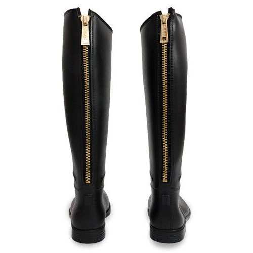 Hohe Reitstiefel Italy 659 Schwarz 1