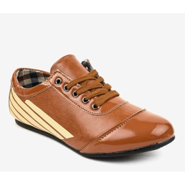 Klassische braune Jazzschuhe 028-1 1