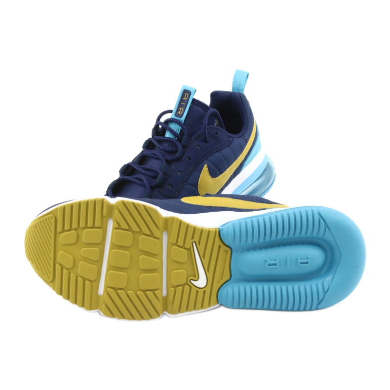 Nike Air Max 270 Futura M AO1569-400 Schuhe marineblau blau gelb 5