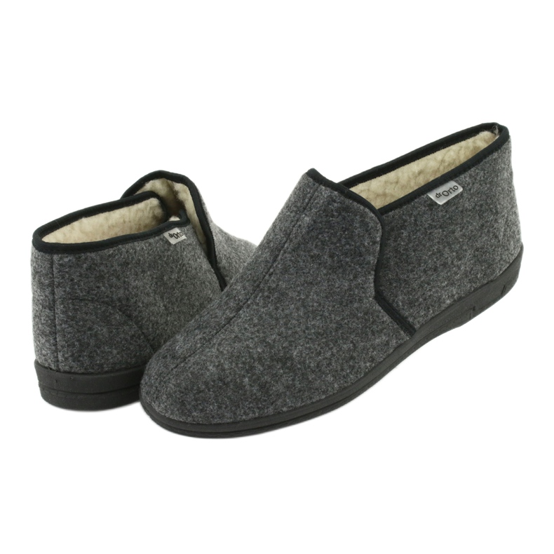 ORTO Befado Herrenschuhe 730M045 schwarz grau 4