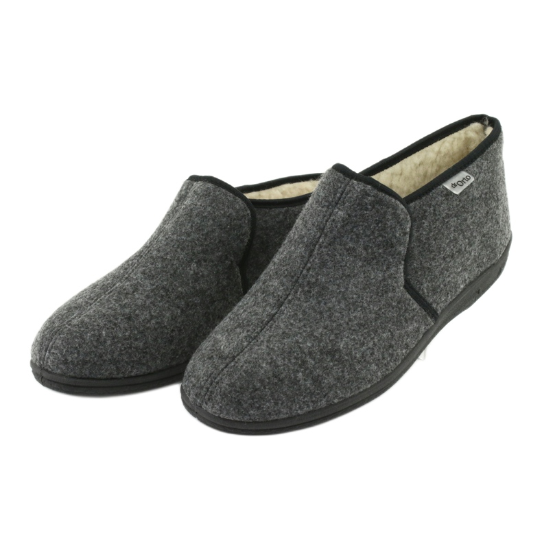 ORTO Befado Herrenschuhe 730M045 schwarz grau 3