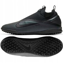 Nike React Phantom Vsn 2 Pro Df Tf M CD4174-010 Fußballschuh schwarz schwarz 2