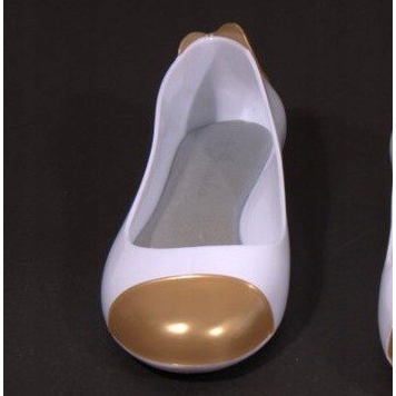 Ballerinas Meliski 104 Gold weiß gelb 1