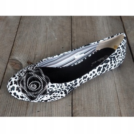 Ballerinas Schöne Dekoration 369-15 Schwarz weiß 1