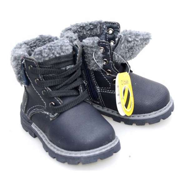 Schwarze Trapper für Kinder 1