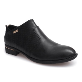 Elegante Stiefel LT11 Schwarz 1