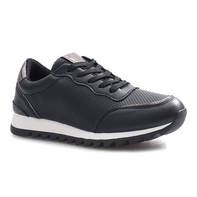 Schwarze Sport-Sneaker von Paris 1