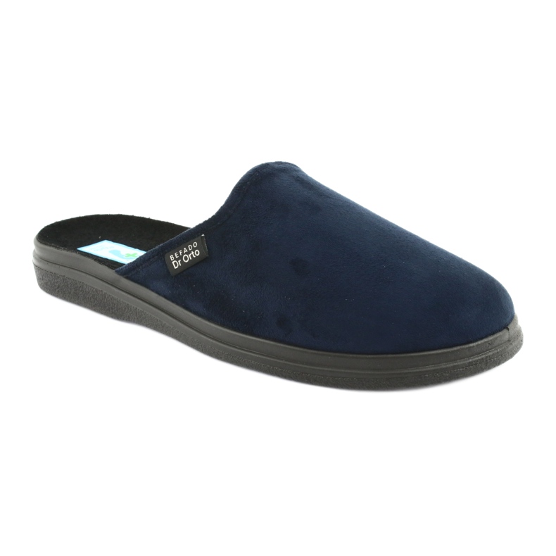 Befado 125m Hausschuhe für Diabetiker marineblau 2